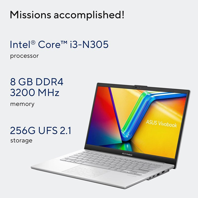 Asus Vivobook GO 14 Slim Laptop 14 Asus Vivobook GO 14 Slim Laptop 14